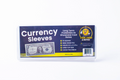 50 Banknote Currency Sleeves Rigid US Dollar Modern Size US Topload Holders Note Cool Coins & Notes