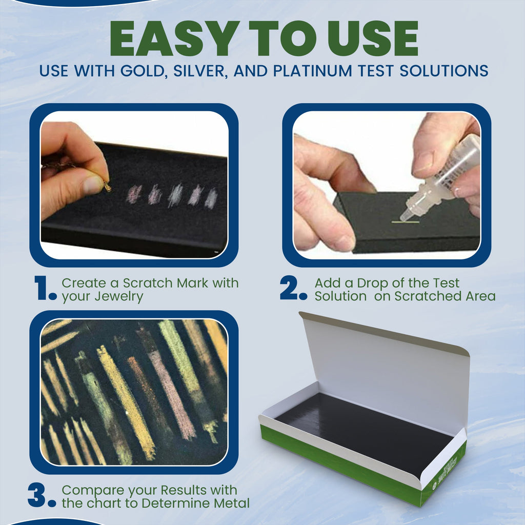GTE Complete Gold, Silver, & Platinum Jewelry Testing & Appraisal Kit – Professional Grade