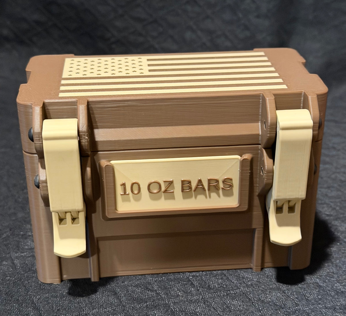 10 oz Silver Bar Capsule Storage Box Case Holds 10 Custom Air-Tite Direct