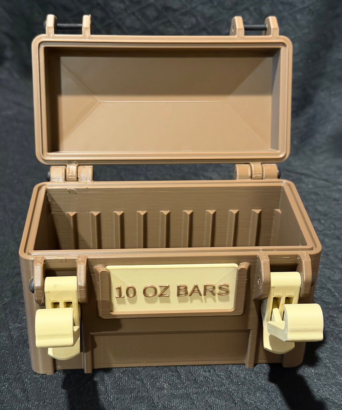 10 oz Silver Bar Capsule Storage Box Case Holds 10 Custom Air-Tite Direct