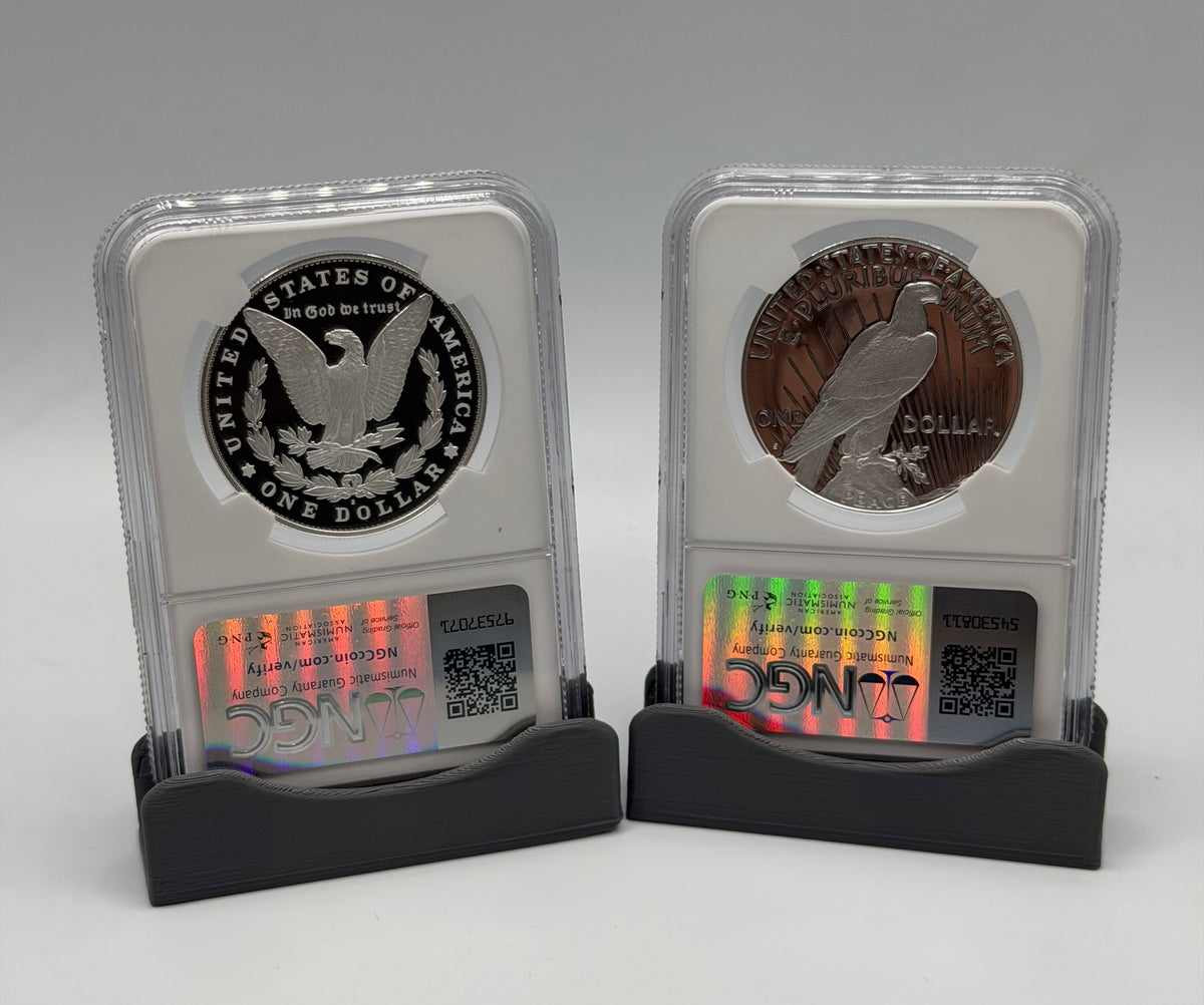 2023 S Peace & Morgan Silver Dollar Proof Set NGC PF70 Ultra Cameo