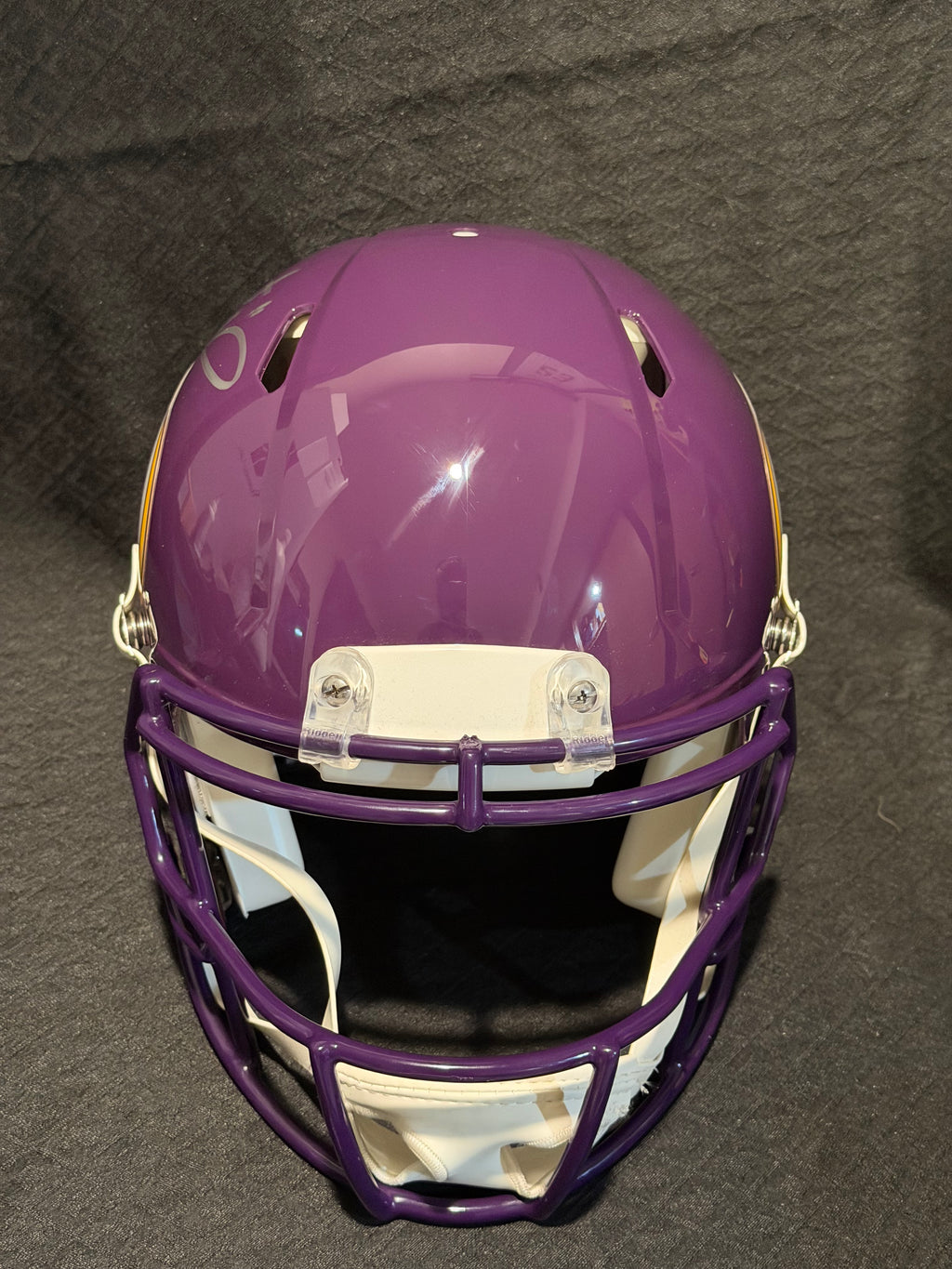 Daunte Culpepper Minnesota Vikings Autographed Riddell 1983-2001 Throwback Speed
