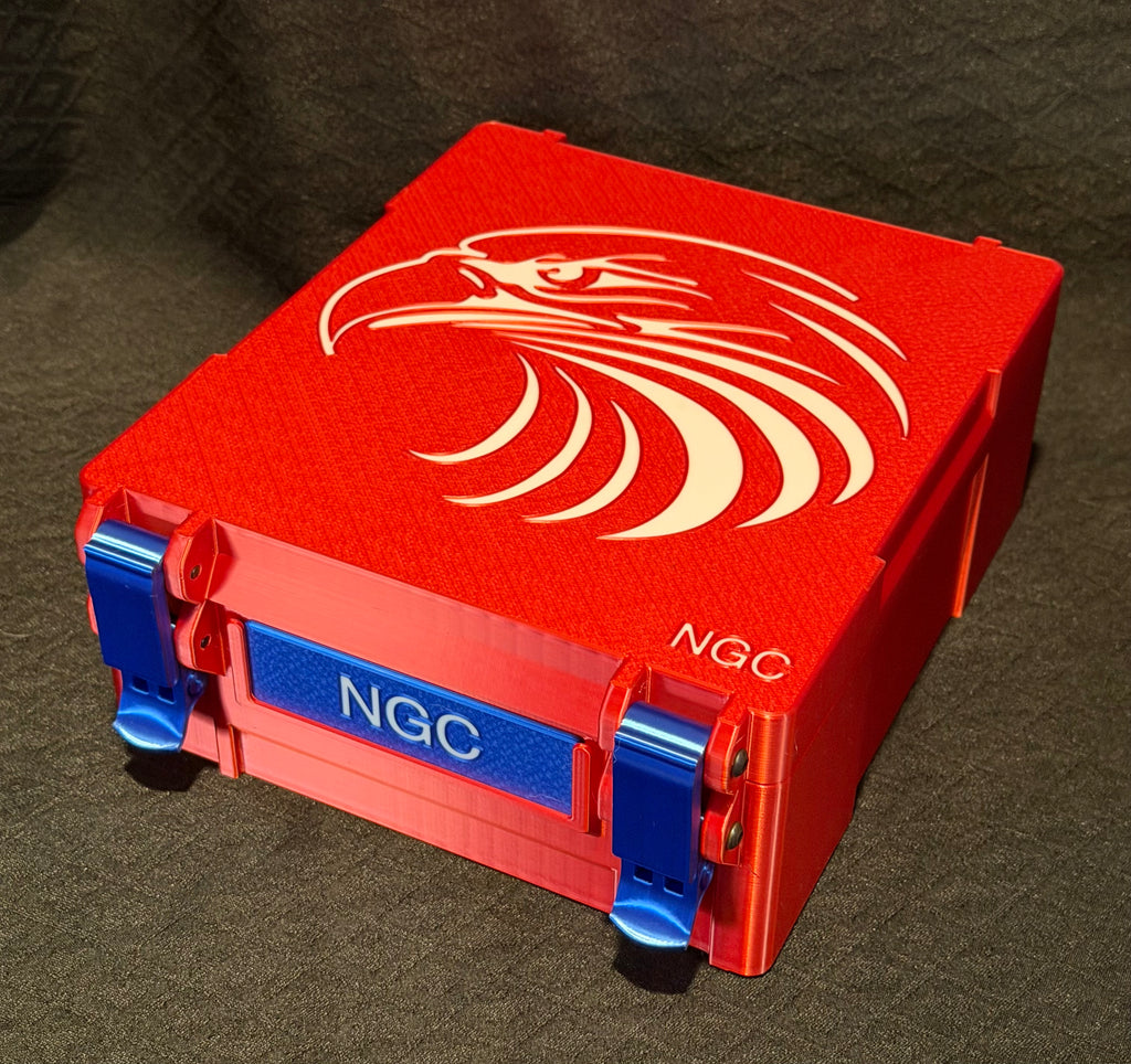 60 Spot Slab Storage Box NGC / PCGS / IGC Container Candy Red