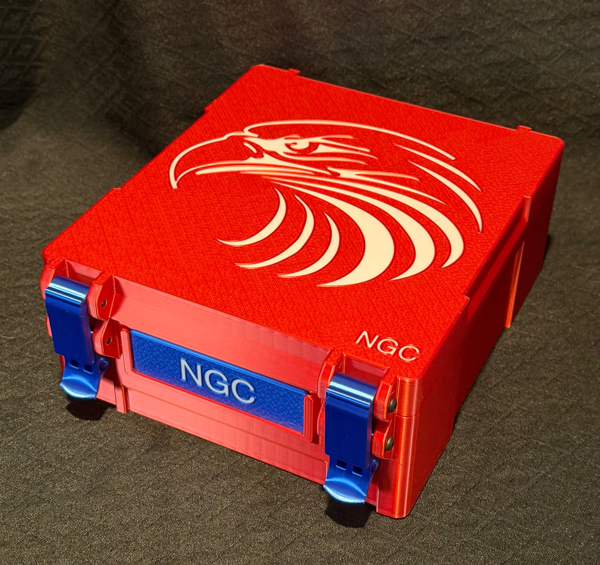 60 Spot Slab Storage Box NGC / PCGS / IGC Container Candy Red