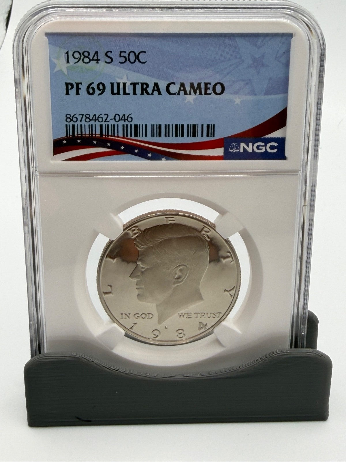 1984-S 50C Proof Kennedy Half Dollar NGC PF 69 Ultra Cameo | PR