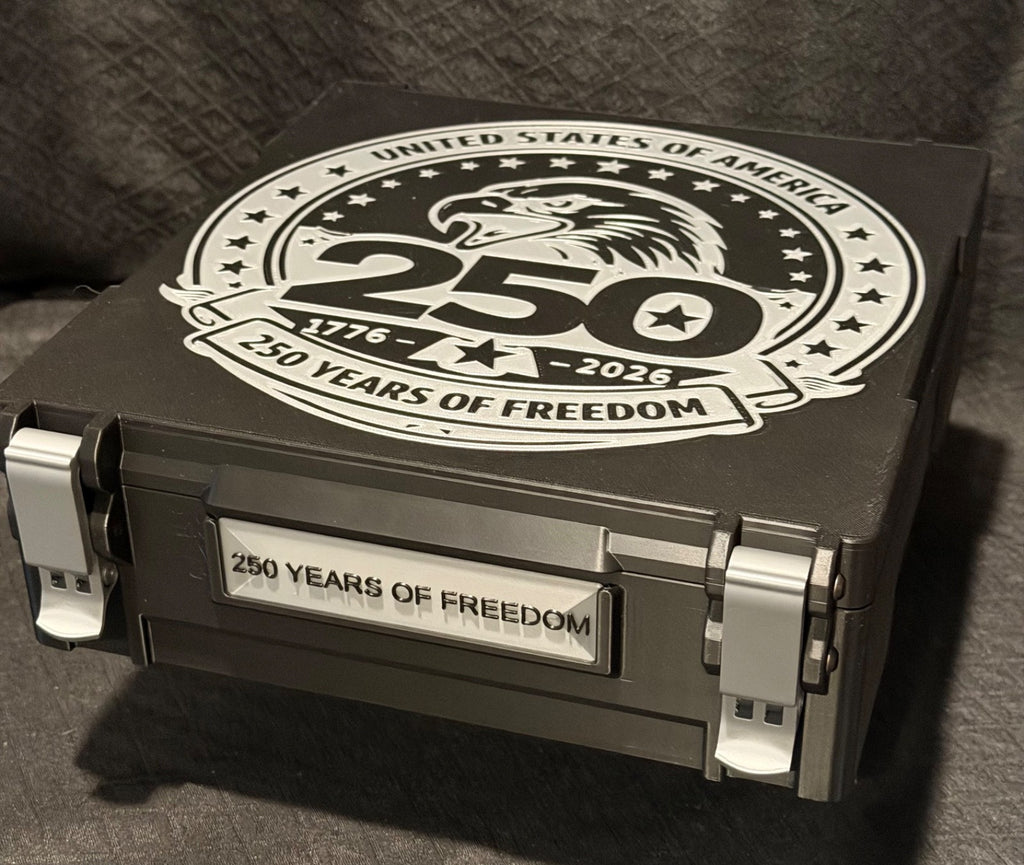 100 Spot Slab Storage Box NGC / PCGS / IGC Container Custom 3D Printed Box