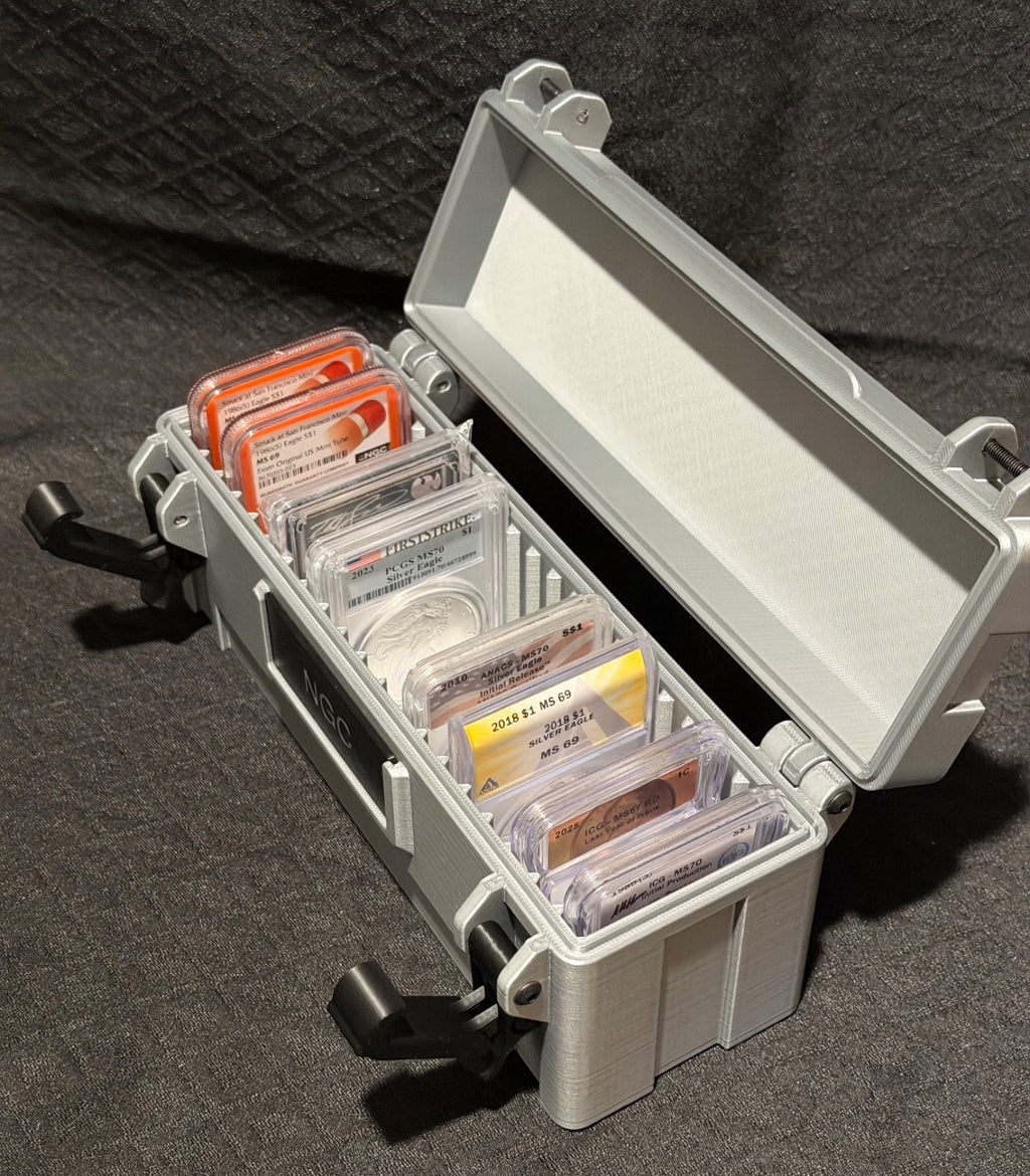 20 Spot Slab Storage Box NGC / PCGS / IGC Container Custom 3D Printed Box