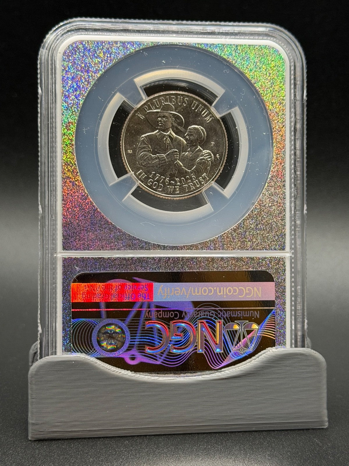 1776-2026 8-Coin NGC Gem Unc Set P&D 50C 25C 10C 5C With 20-Slot NGC Storage Box