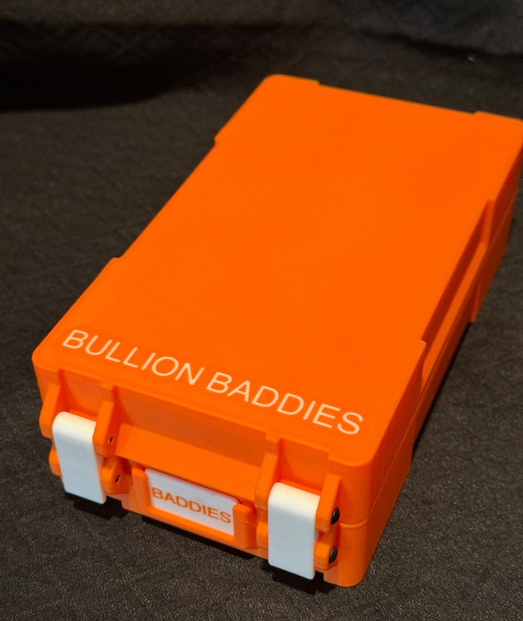Bullion Baddies and COA Storage Box Holds 40- 1 Oz Silver Bars