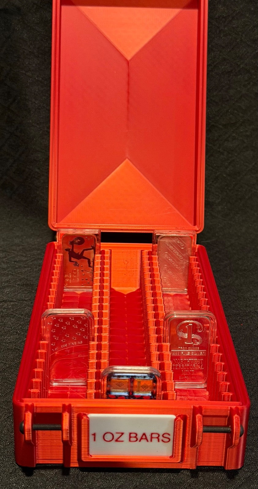 1 OZ Bar Storage Box Holds 60- 1 Oz Silver Bars