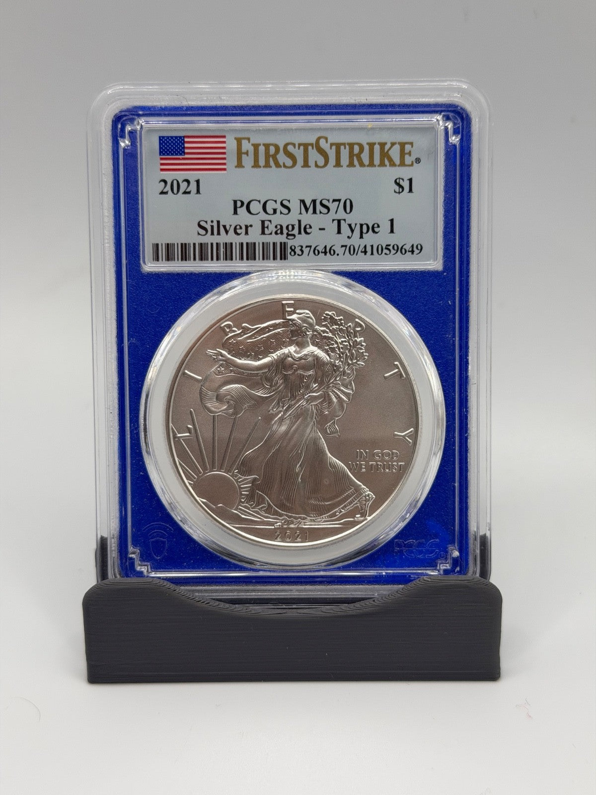 2021 $1 Silver Eagle Type 1 PCGS MS70 FirstStrike | Gem Uncirculated