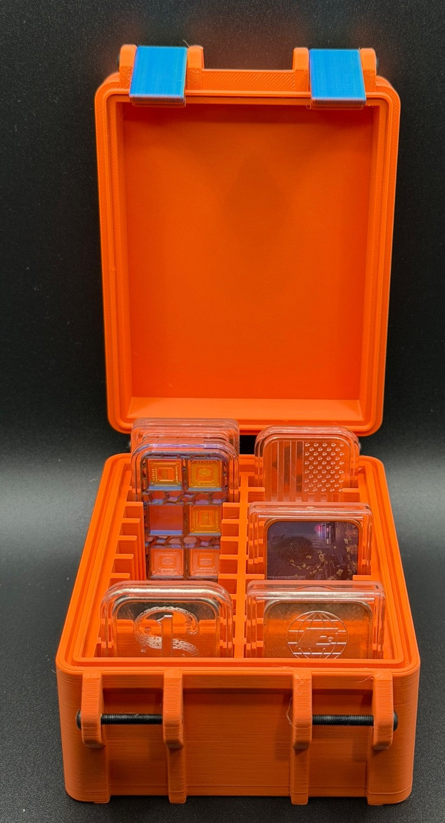 20 Spot 1 Oz Bar In Capsule Storage Box 3D Printed