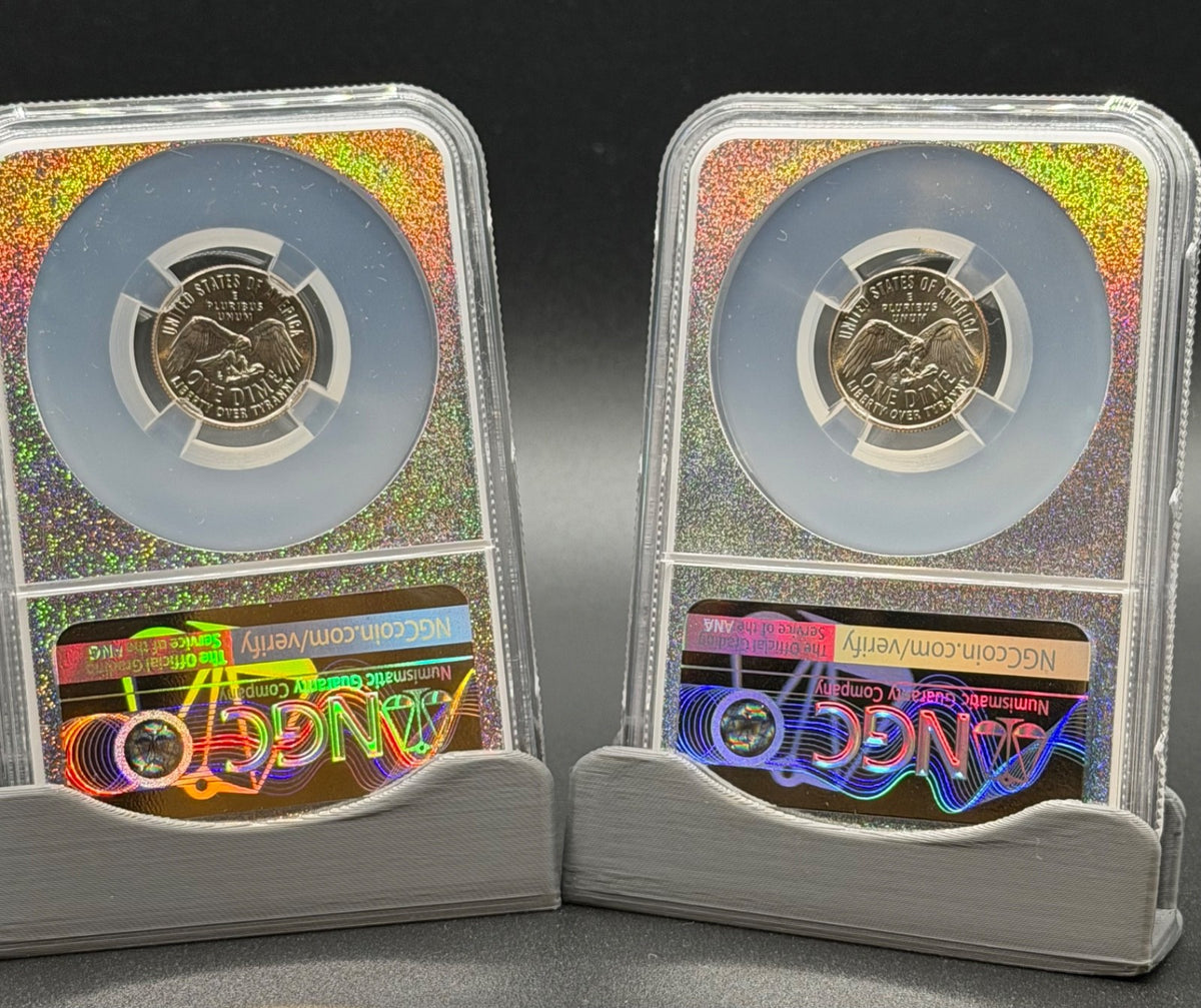 1776-2026 8-Coin NGC Gem Unc Set P&D 50C 25C 10C 5C With 20-Slot NGC Storage Box