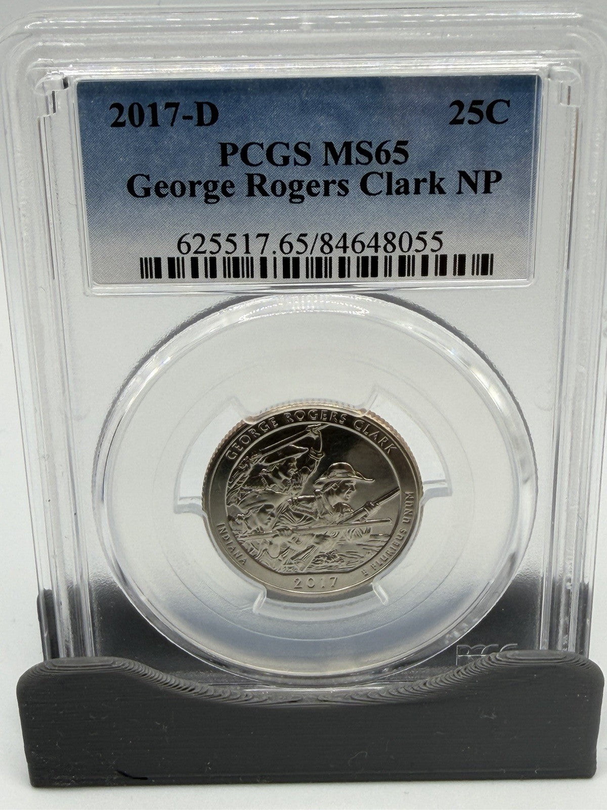 2017-D Washington Quarter George Rogers Clark NP PCGS MS65 #84308657