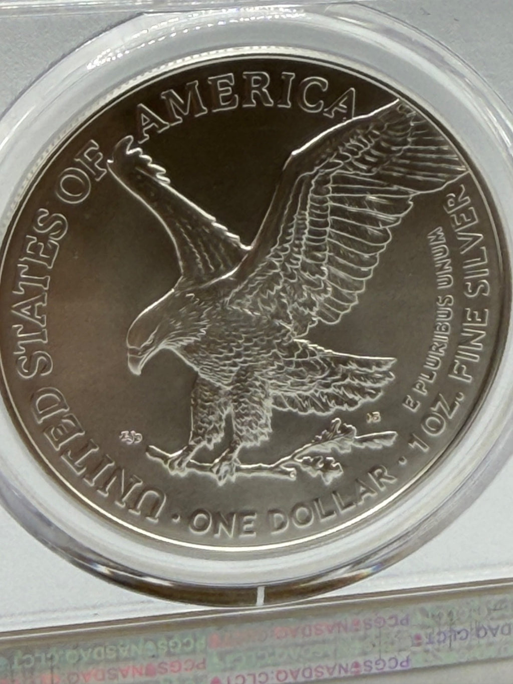 2021 $1 Silver Eagle Type 2 PCGS MS70 First Strike 35th Anniversary Label