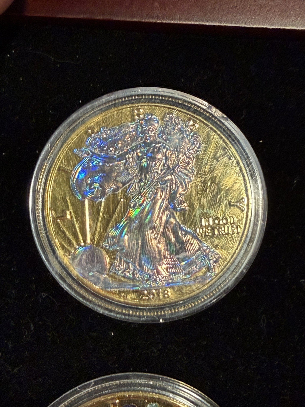 Visions of Liberty American Eagle Silver Dollar $1 Coin Set PCS