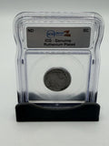 ICG Genuine Buffalo Nickel Black Ruthenium & Gold Plated 5C ND Slabbed